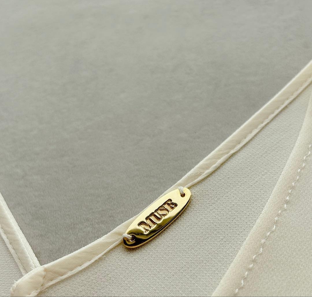 25SS ドゥーズィエムクラス　トリアセジョーゼット Vネック プルオーバー