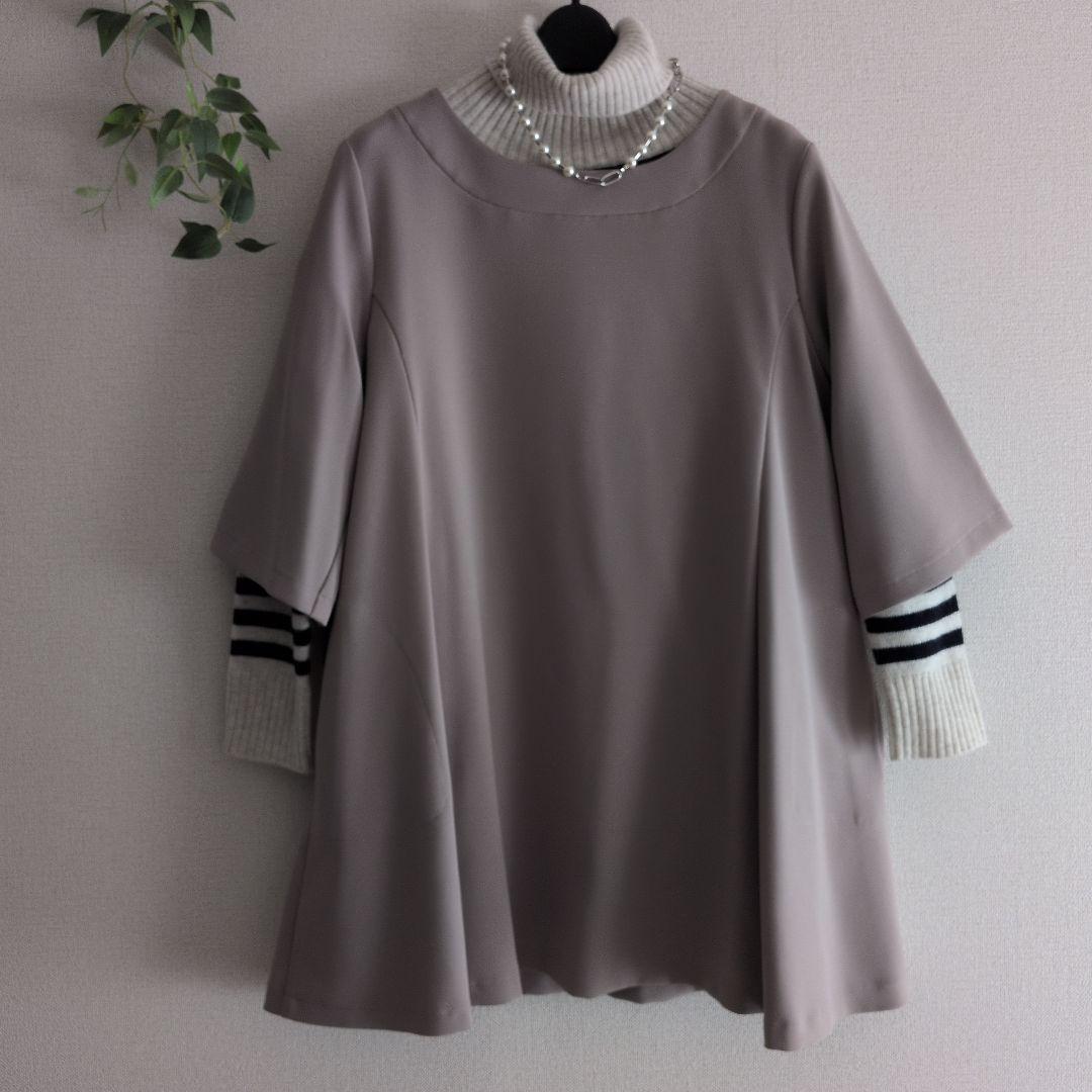 【美品】『KEIKO KISHI』ケイコ　キシ　チュニック　ベージュ