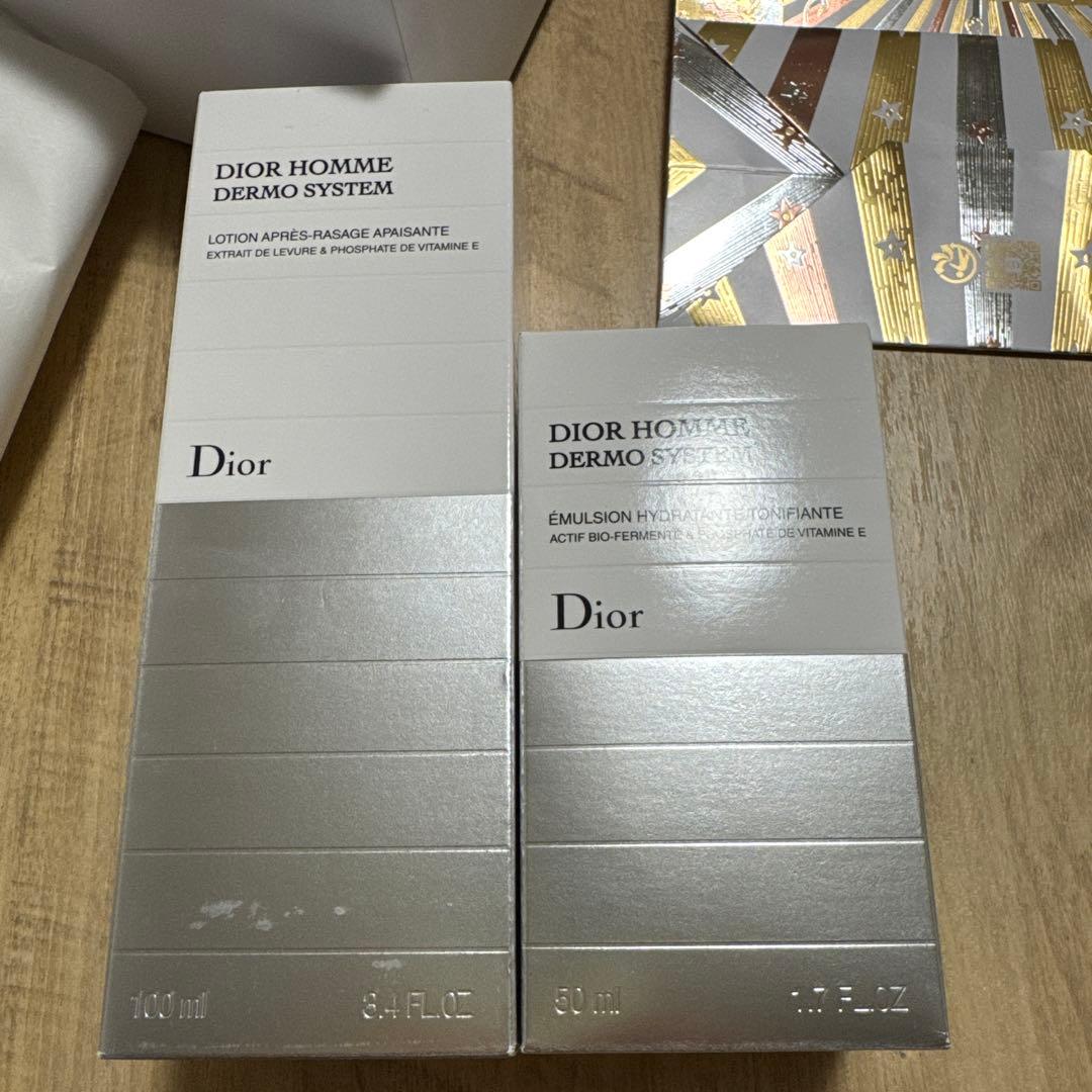 新品 ディオール オム ダーモ システム ローション　乳液　未開封　化粧水