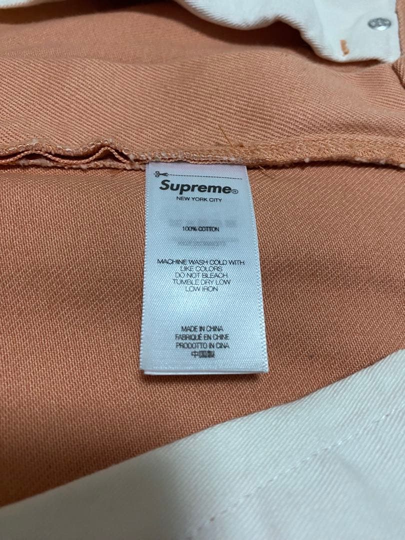 パンツ Supreme Baggy Denim Short Dusty Peach
