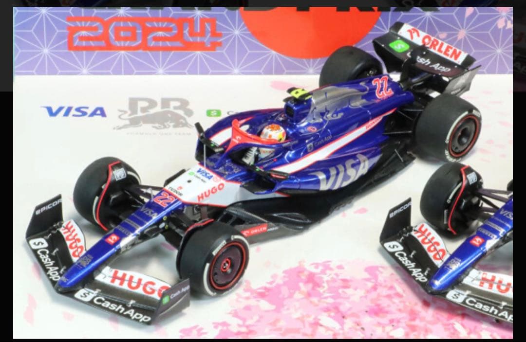 MINICHAMPS 日本グランプリ限定 角田・岩佐 ミニカーセット
