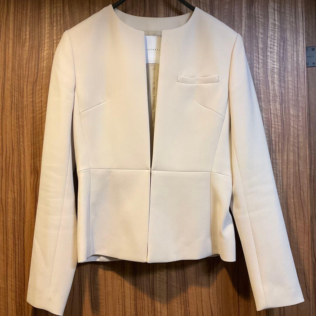 【美品】エストネーシヨン ビジネス セレモニー スーツ