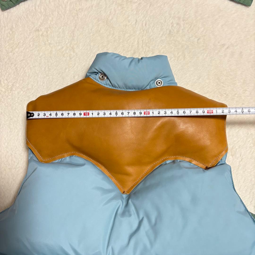 ヒステリックグラマー×ロッキーマウンテン ダウンベスト フード付き S 美品