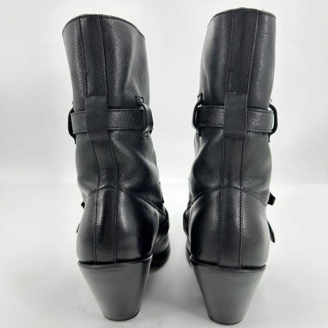 【エディ期】 19SS CELINE 35 ブーツ ブラック 黒 レザー ヒール