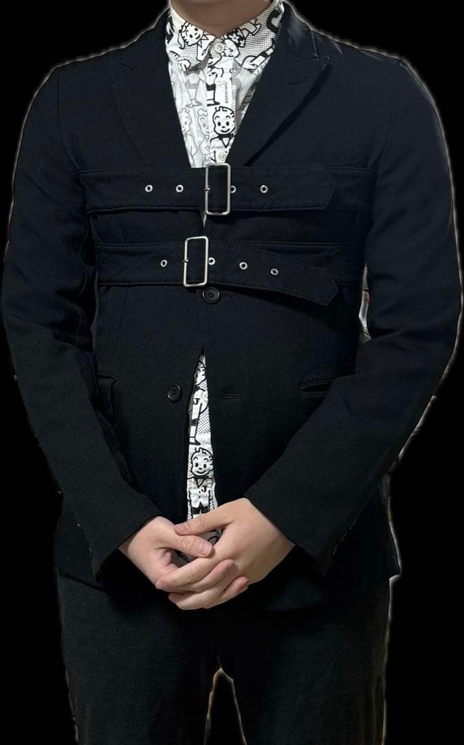 BLACK COMME des GARÇONS デザインジャケット M 日本製