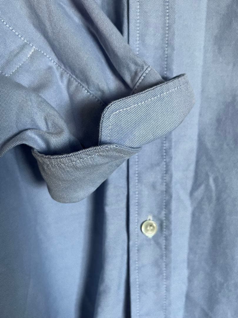 Plage 25秋冬 Light OX Poncho シャツ サックスブルー