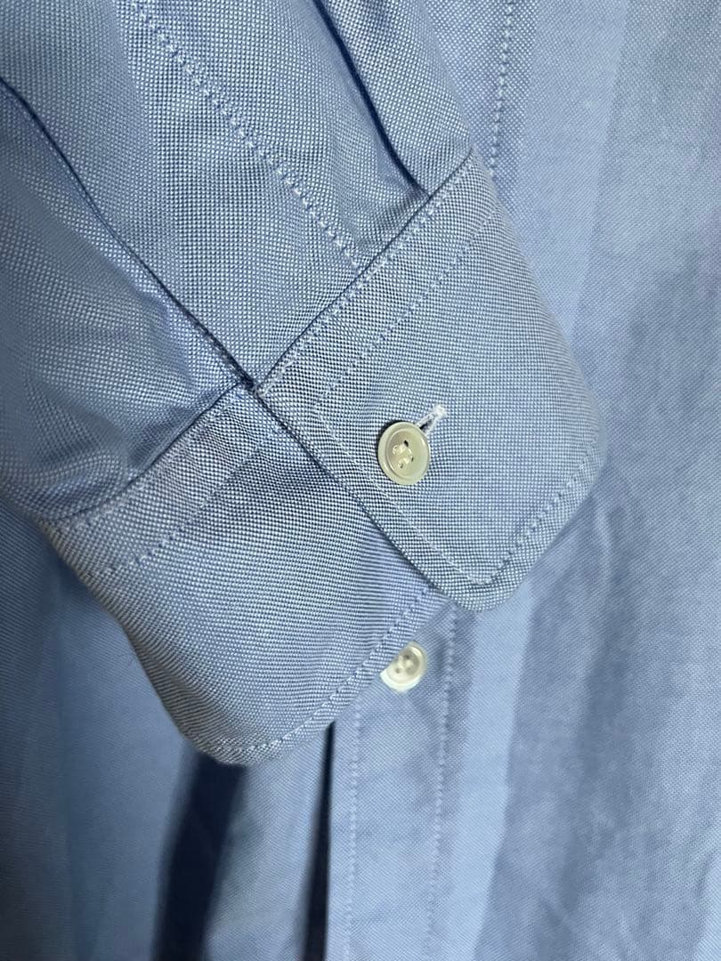 Plage 25秋冬 Light OX Poncho シャツ サックスブルー