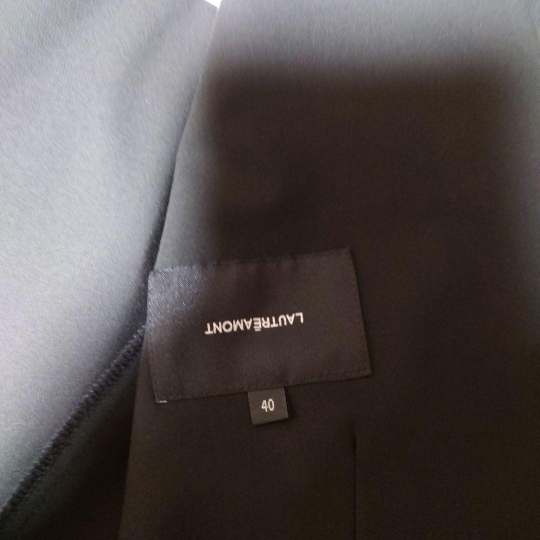 未使用　ロートレアモン　3点セットアップ　黒　サイズ40