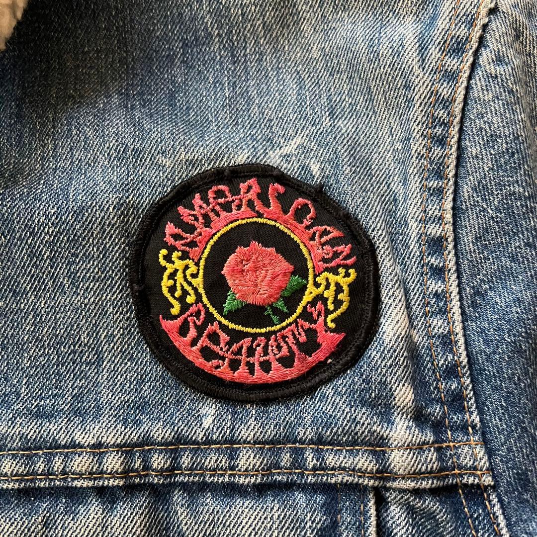 70's/リーバイス/ランチボアジャケット/ワッペン/デニム/42/USA製