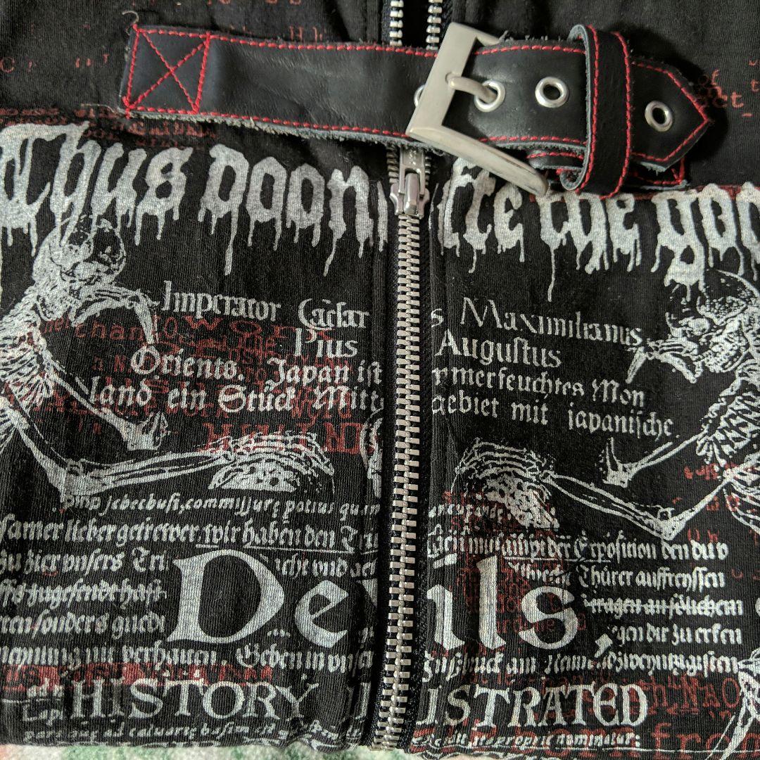 h. ANARCHY 　スカル　パーカー