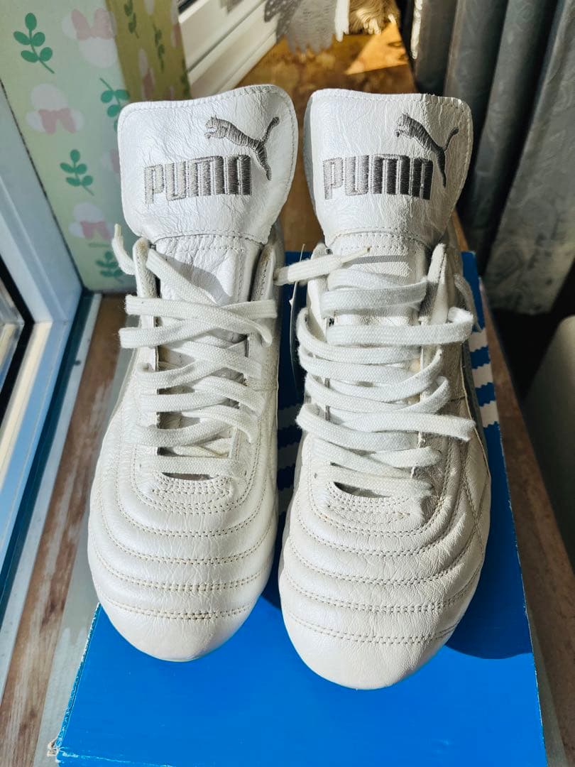 PUMA パラメヒコ　サッカーシューズ ホワイト スパイク