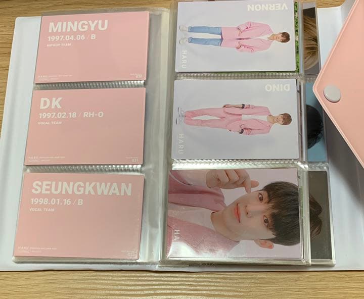 SEVENTEEN HARU トレカファイル＋トレカコンプセット