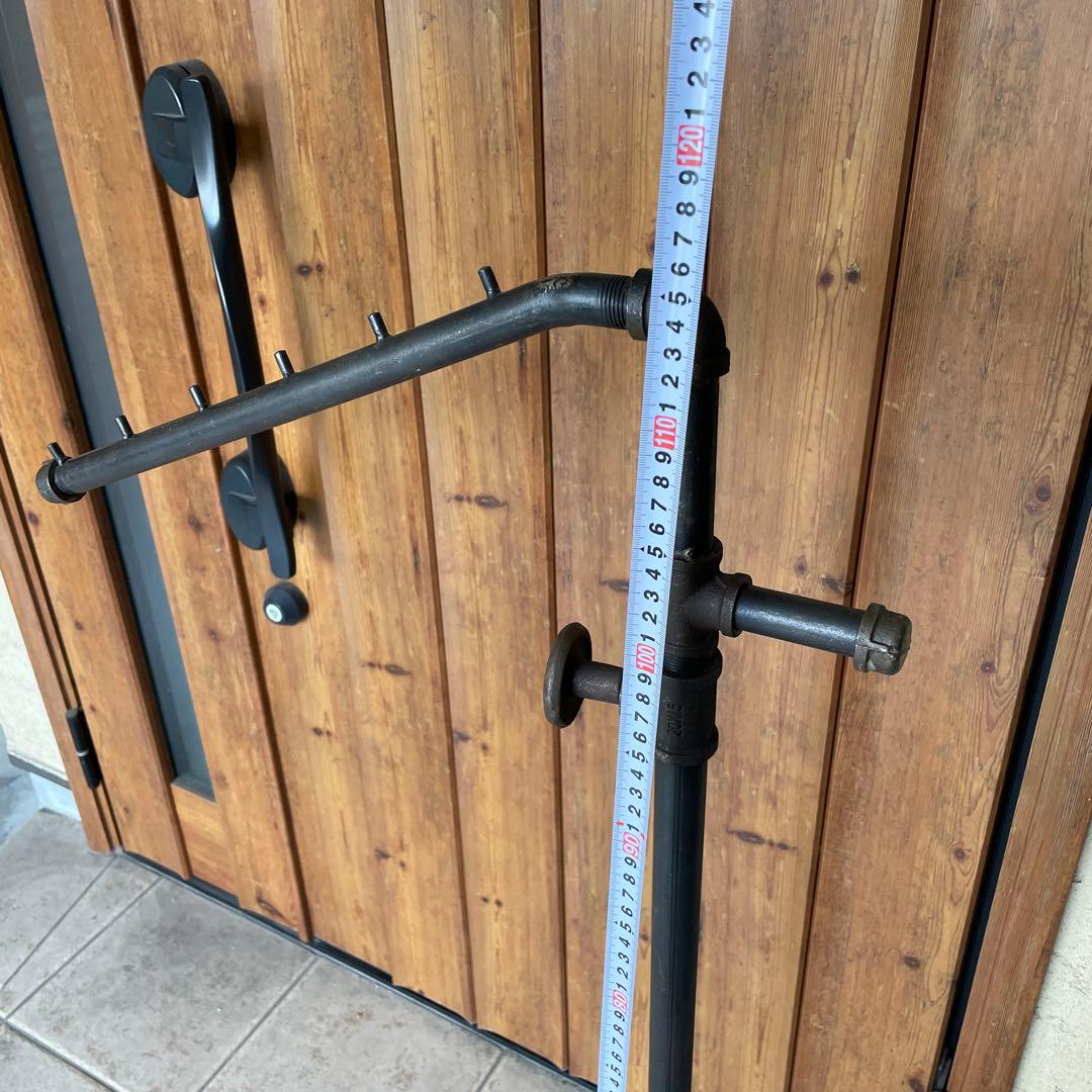 インダストリアル 配管パイプ スラントハンガー アイアン ラック 無骨 シャビー