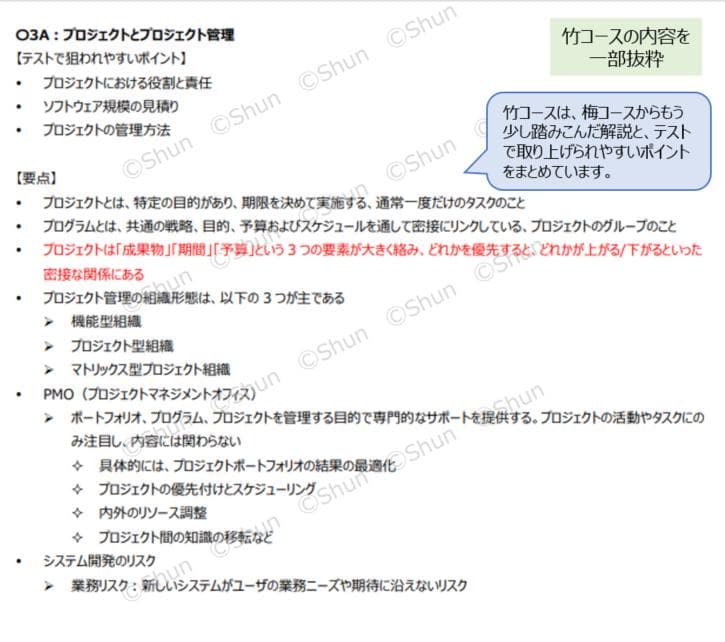 【竹コース】CISA 公認情報システム監査人 学習ノート 虎の巻 対策 教材