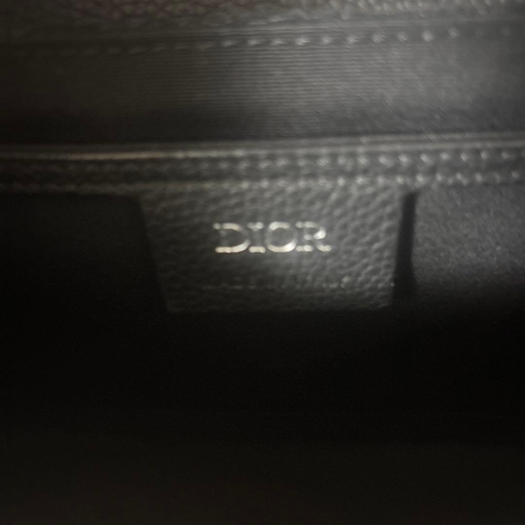 ち*す様 【本体のみ】Dior ブラック サドル メッセンジャーバッグ