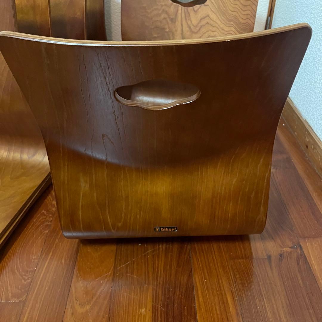 hikari 光製作所 和座椅子8台セット 和モダン 和風 木の温もり 曲げ木