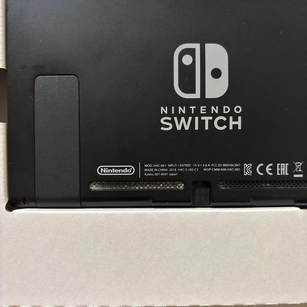 【半ジャンク品】Nintendo Switch ネオンブルー/ネオンレッド