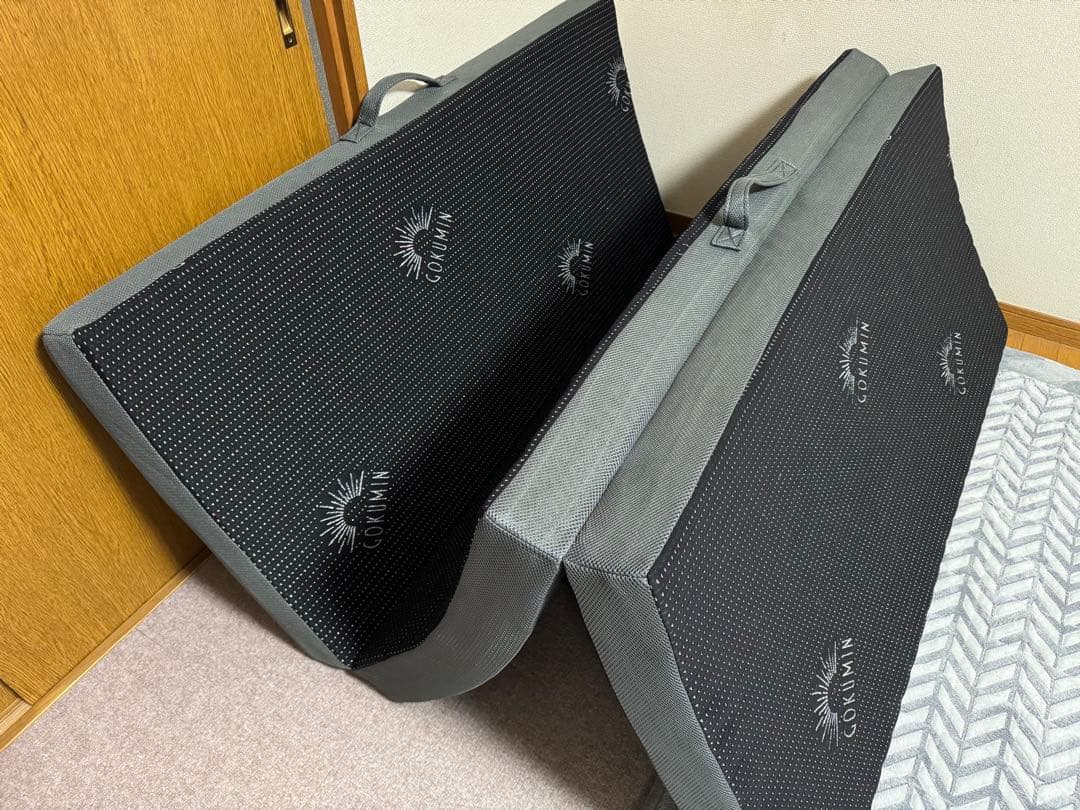 GOKUMIN 三つ折りプレミアムグランマットレス ダブル