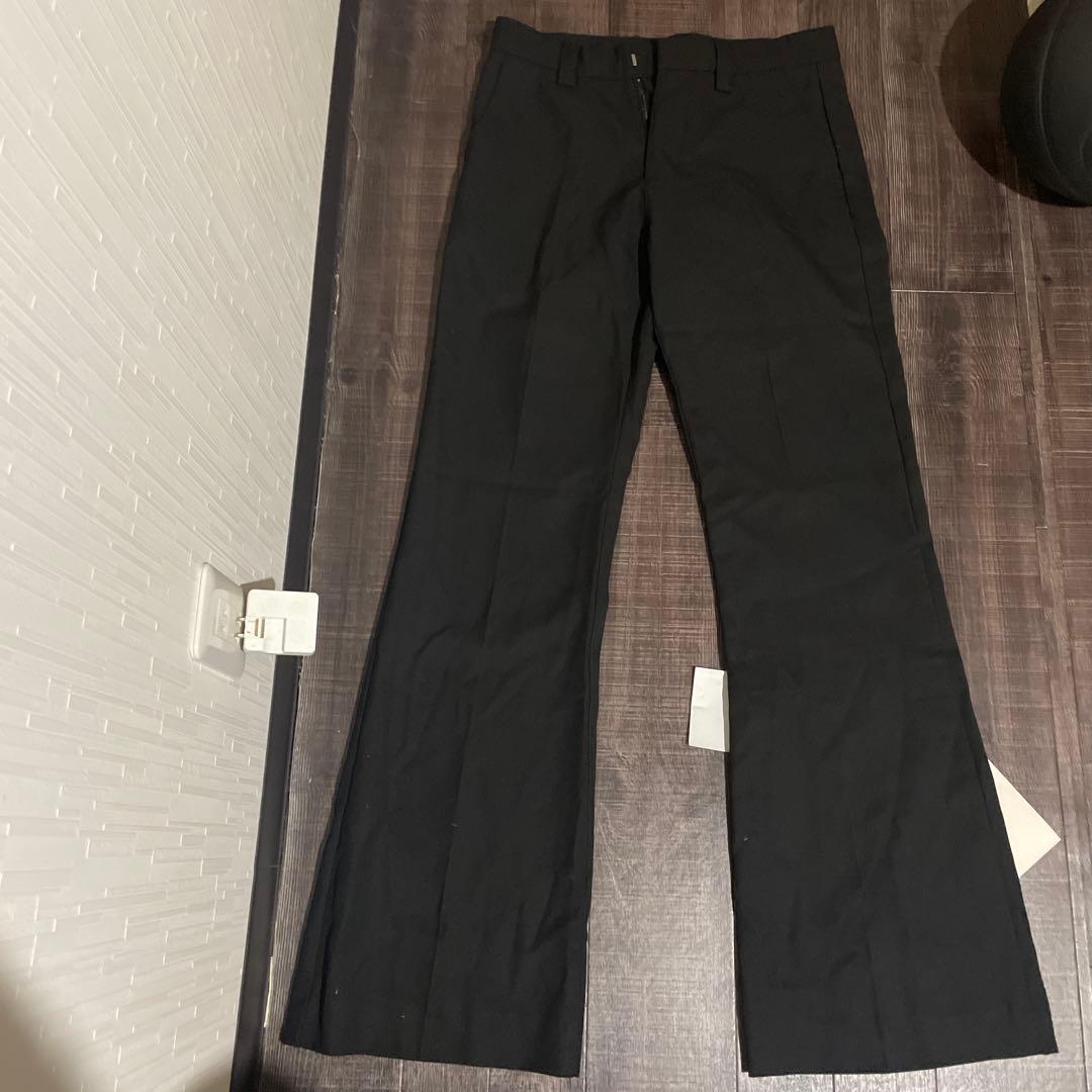 jadedlondon slacks flared black スラックス　黒