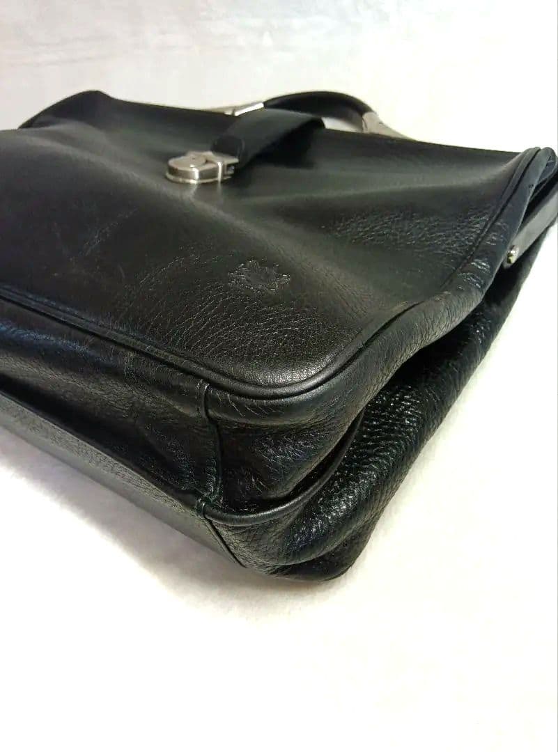 【希少】POTER ダレスバッグ　ヴィンテージ　シボレザー　ブラック