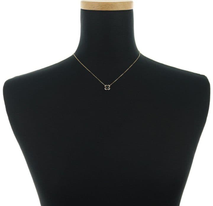 7*3様 ヴァンドーム青山 ブラックカルセドニーネックレス18金 K18 美品