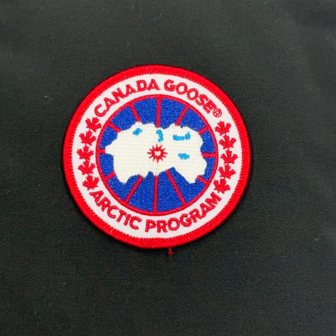 11908【美品・ホログラム付き】カナダグース　ダウンベスト　GARSON 黒