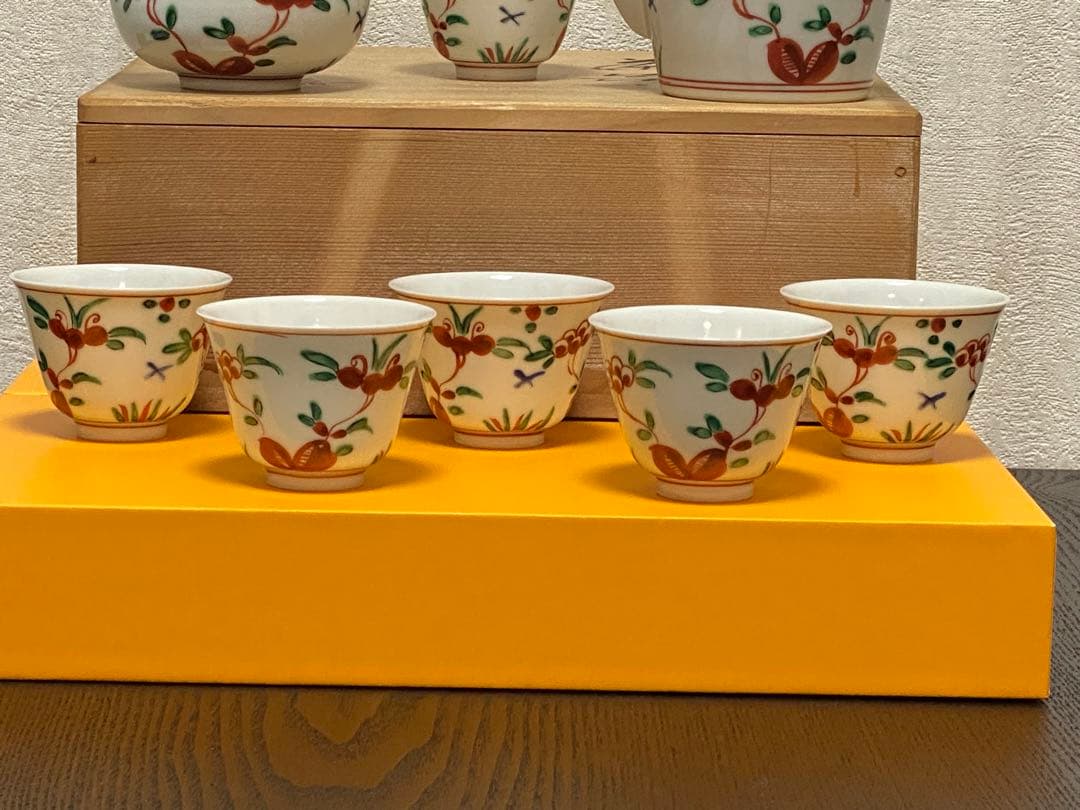 未使用　京都二世北峰 大丸辰男煎茶　玉露　茶器