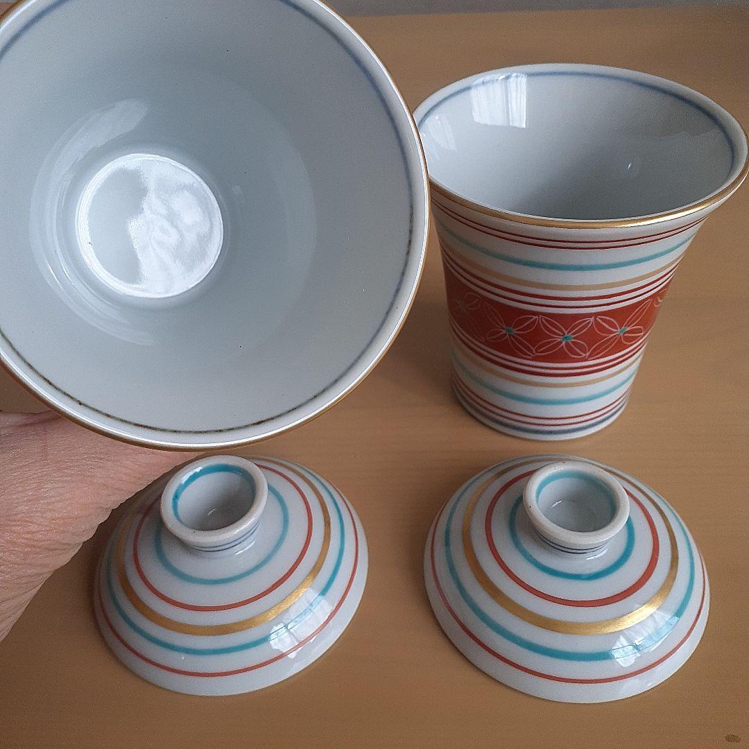 陶芸　吉田洋子　茶碗蒸しの器　 フリーグラス　デザート器　豆皿　一口椀