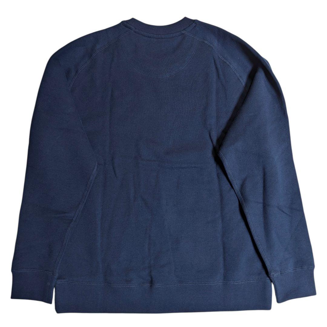 ポールスミス 裏起毛 スウェット M クリスタルラビット ストライプ ネイビー