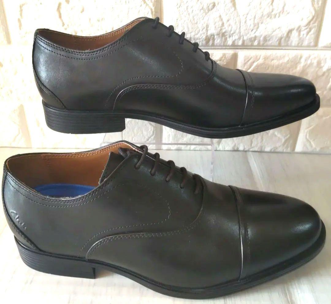 美品✨Clarks✨ビジネス/ワイドフィット/レザー/快適シューズ/26cm