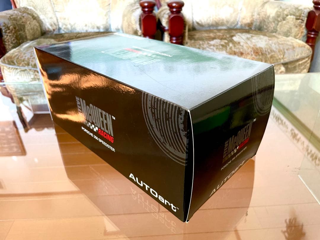 価格変更 1/18 ポルシェ356 スティーブ・マックィーンモデル ブラック