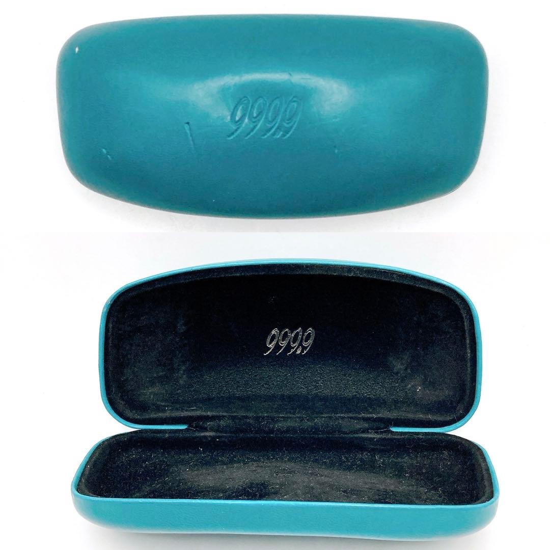 美品✨999.9 NPM-01 7104 フォーナインズ サングラス 度なし