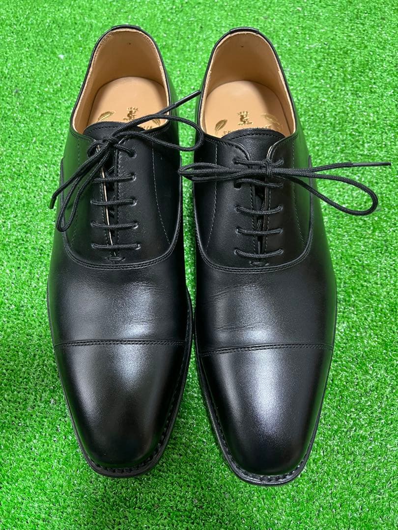 着用1回　スコッチグレイン アリュール1916 24.5cm ブラック