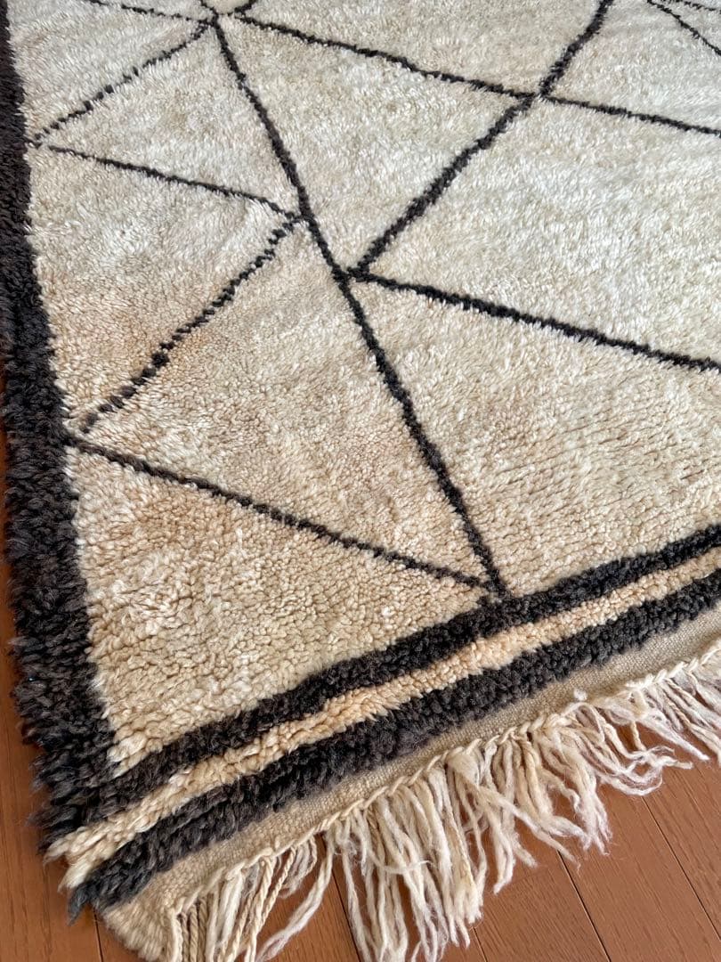 【Vintage Rug】225cm ×153cm ベニワレン モロッコ