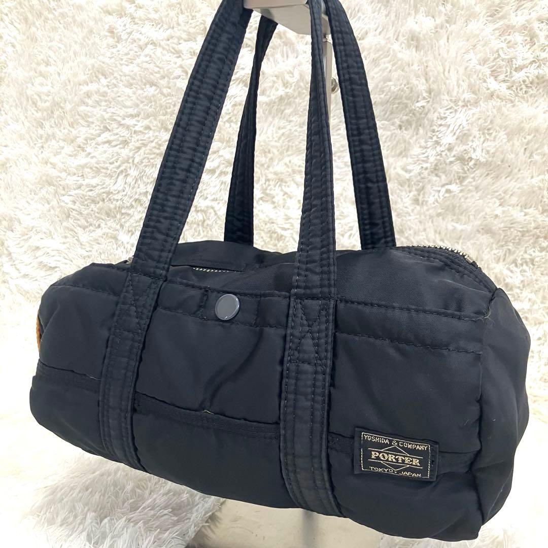 ポーター　タンカーダッフルバック ミニボストン　ブラック　黒　吉田カバン