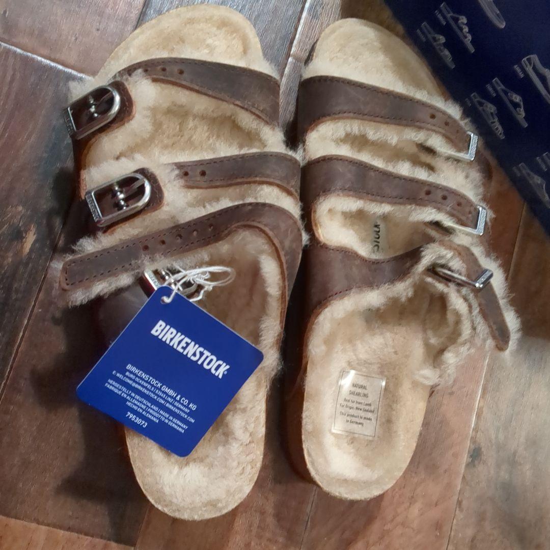 新品未使用BIRKENSTOCK ブラウン サンダル