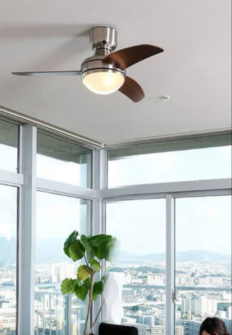 【未使用】LOWYA シーリングファンライトNewAina Lapure 2