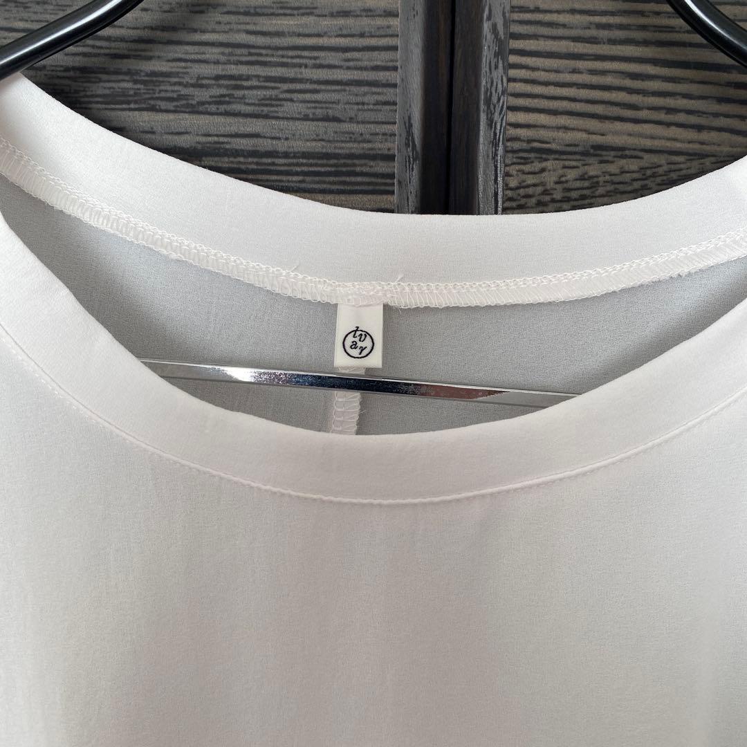 BEARDSLEY 後ろドレープブラウス