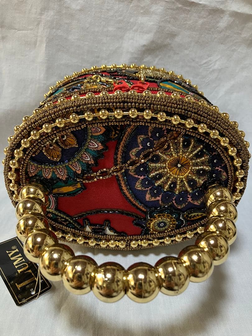 ルミー　はしもと　ビーズバッグ