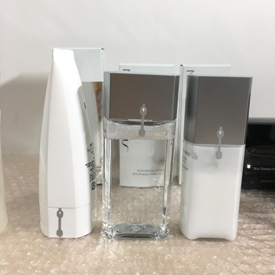 ○新品未開封品 資生堂 男性用 洗顔 化粧水 保湿液 美容液 ローション 整髪料