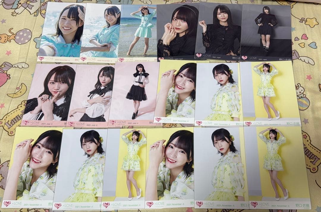 イコラブ 生写真 野口衣織 まとめ