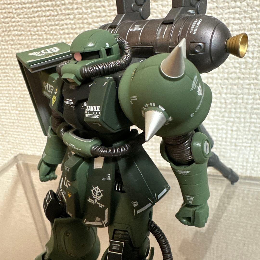 HG 量産型ザク+ビッグ・ガン(GUNDAM THUNDERBOLT Ver.)