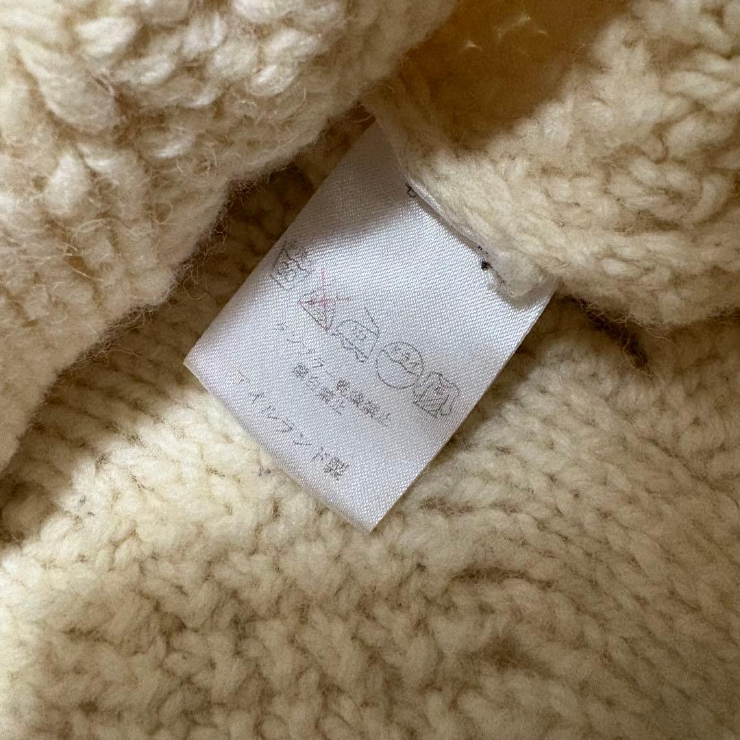 ATHENA DESIGNS アテナデザイン アラン クルーネックセーター