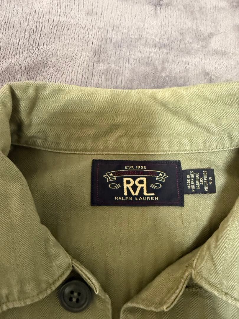 RRL ヘリンボーンツイルシャツ