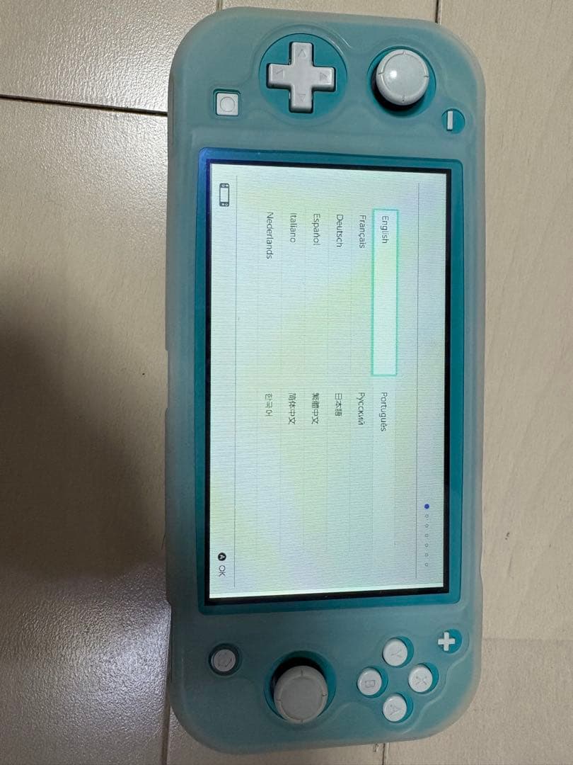Nintendo Switch Lite ターコイズ ほぼジャンクです。