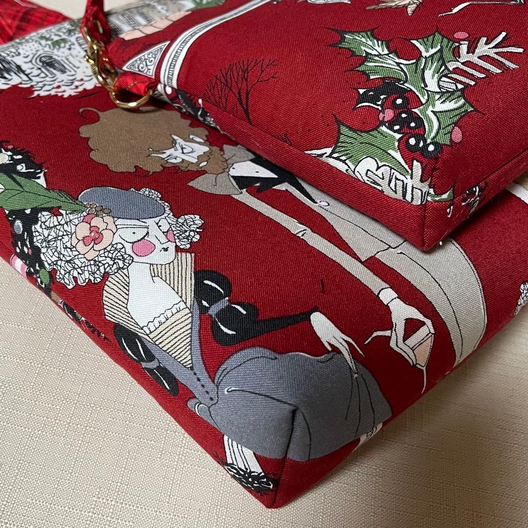 ♡ クリスマスで2個♡ハンドメイド　アレキサンダーヘンリー