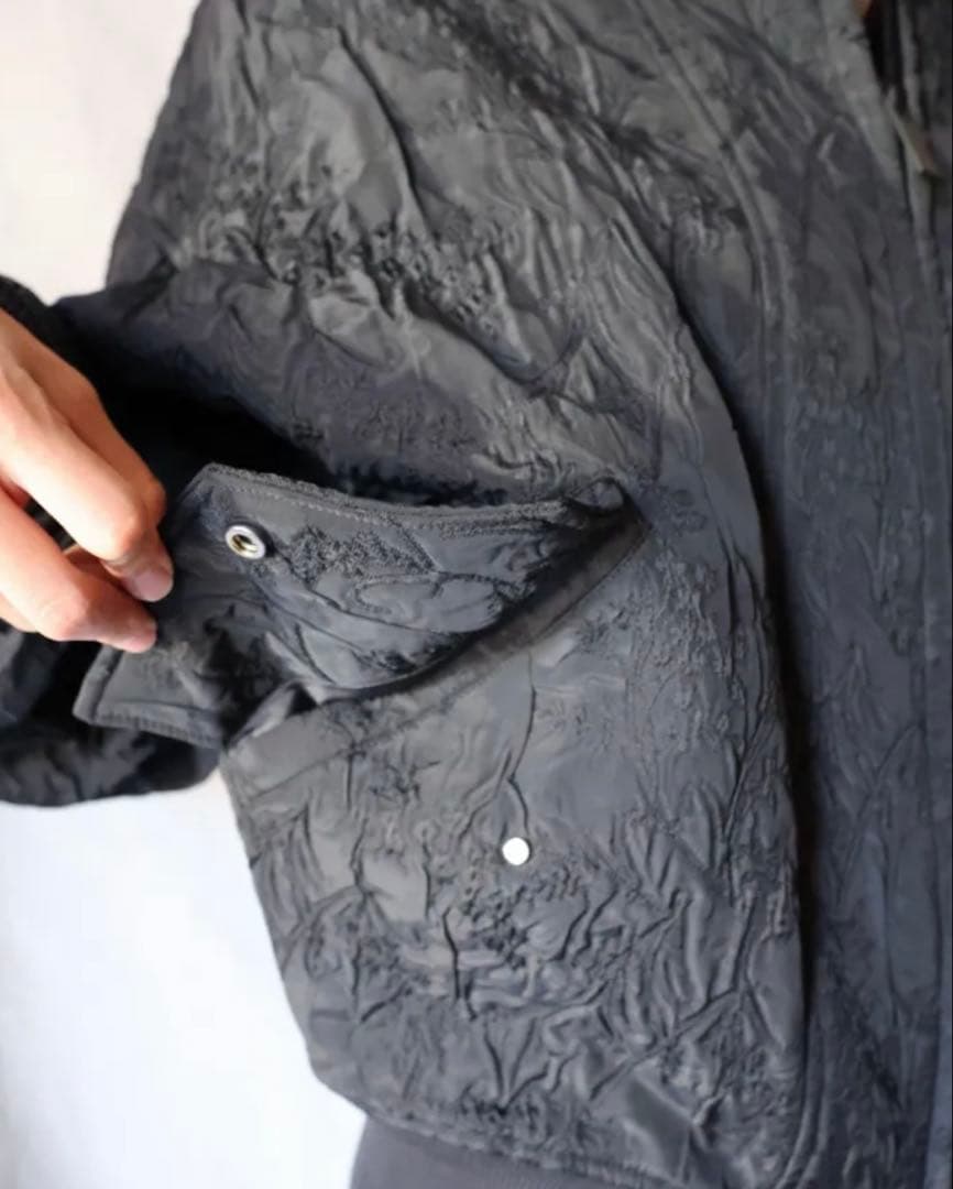 mame kurogouchi FLORAL JACQUARD ブルゾン