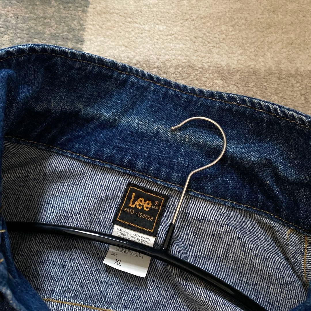 80's ヴィンテージ Lee 220J デニムジャケット USA製 XL