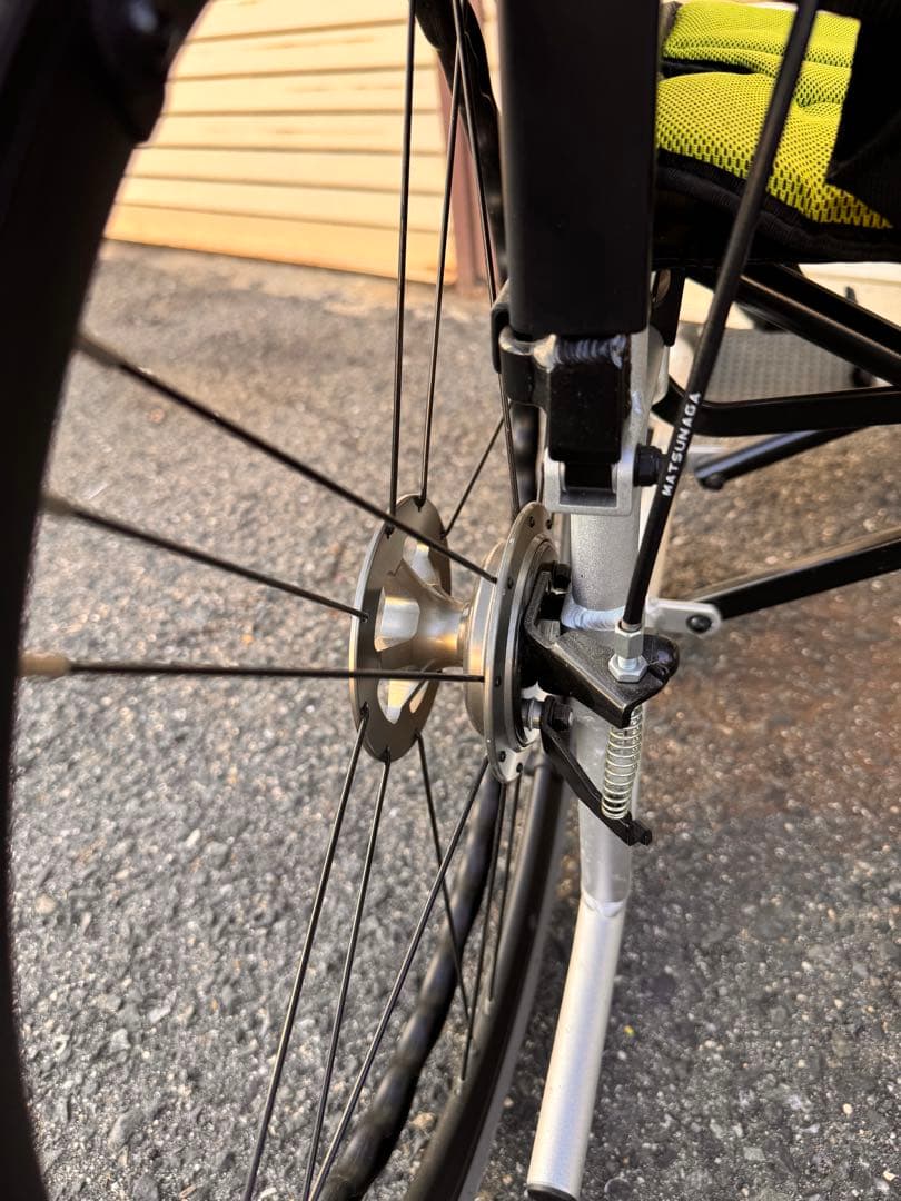 NEXTCORE 自走用車椅子 松永製作所　　折り畳み