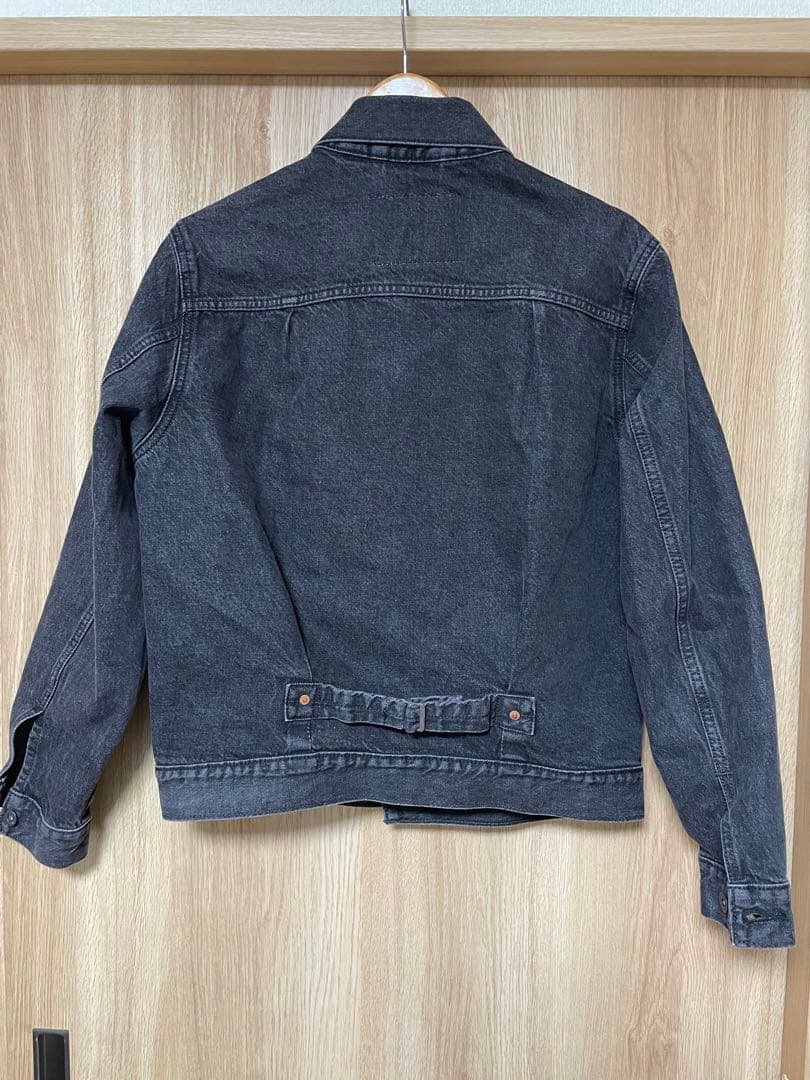 Levi's 大戦モデル 1st ファースト デニムジャケット ブラックユーズド